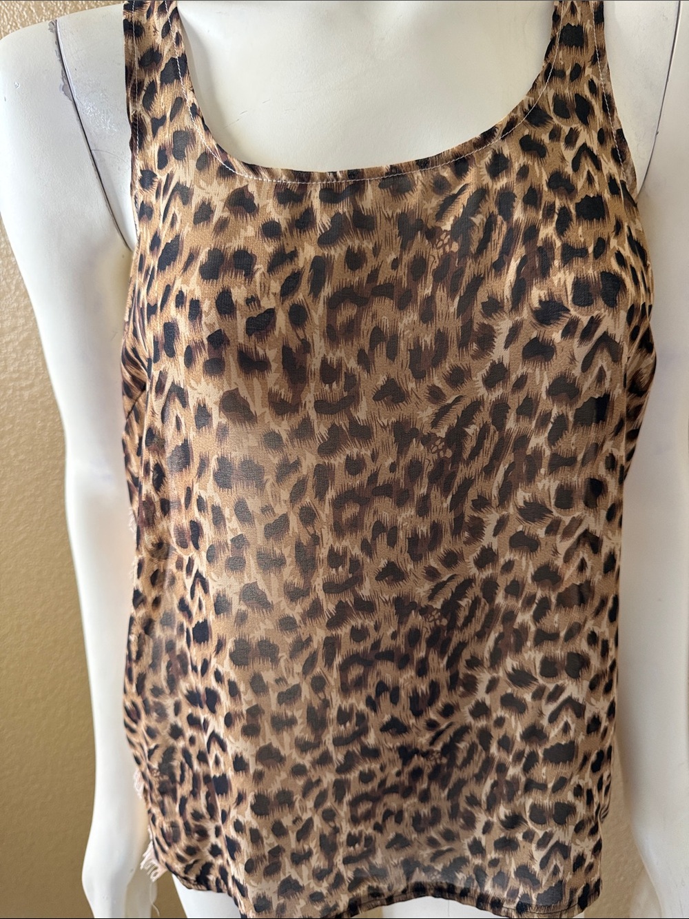 i jeans by Buffalo Leopard Print Camisole in Brown